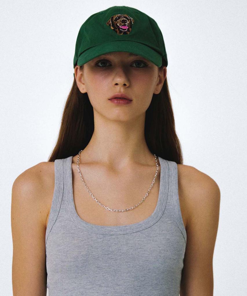 RETRIEVER CLUB Choco Lab Ball Cap [Green]