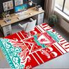 Liverpool Football Club Bedrukte Vloerkleed, Tapijt, voor Kantoorstoel Woonkamer Slaapkamer Keuken Decoratie Cadeaus.