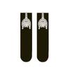 1 Pair Mid-Length Socks Creative Cat Egg Design Funny 3D Pattern Breathable Clothing Accessories Cute Socks Comfortable One Size