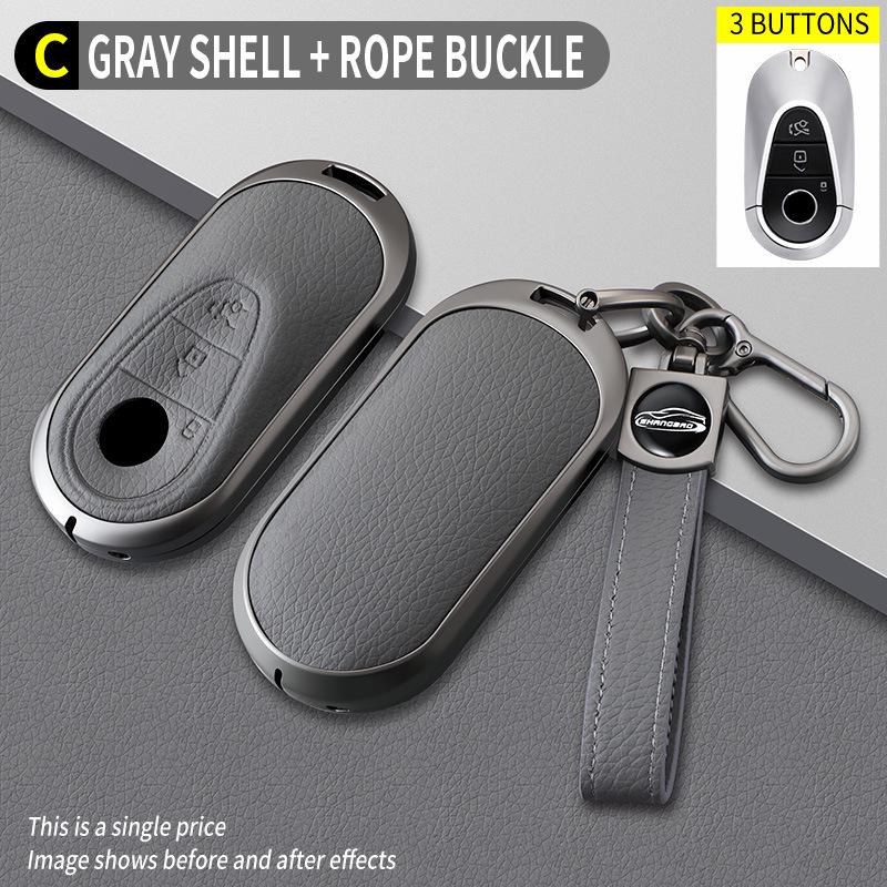 Elephant Grey Key Holder for Mercedes-Benz C-Class