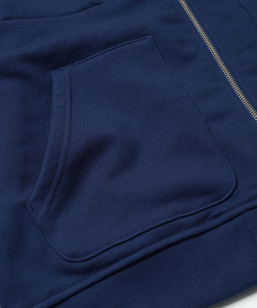 Frizmworks Těžká mikina na zip Cardigan _ Modrá