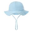 Baby Cotton Bucket Hat 2026 New Children Sunscreen Outdoor Caps Boys Girls Print Panama Hat Unisex Beach Fishing Hat for 0-12 Months