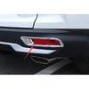 Chrome Rear Fog Light Lamp Cover Trim for - Honda CRV CR-V ABS 2PCS