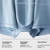 Bananain Silver Skin 301P Modal Men's Underwear, 10A Antibacterial Seamless Boxer Briefs with Cotton Gusset, Ice Silk Breathable Summer Shorts, 3-Pack