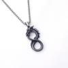 Accessories Hip Hop Necklace Stainless Steel Axe Pendant Titanium Steel Orchid Chain Men