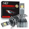 2Pcs H4 H7 LED Canbus H8 H11 H1 H3 50000LM 100W HB3 9005 HB4 9006 9012 Hir2 CSP LED Car Headlight Bulbs Auto Fog Light High Low Beam Headlamp 6000K
