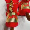 Rotes Pferd Plüsch Schlüsselanhänger Realistisches Weiches Stofftier Schlüsselanhänger Pony Maskottchen Geschenk für Firma