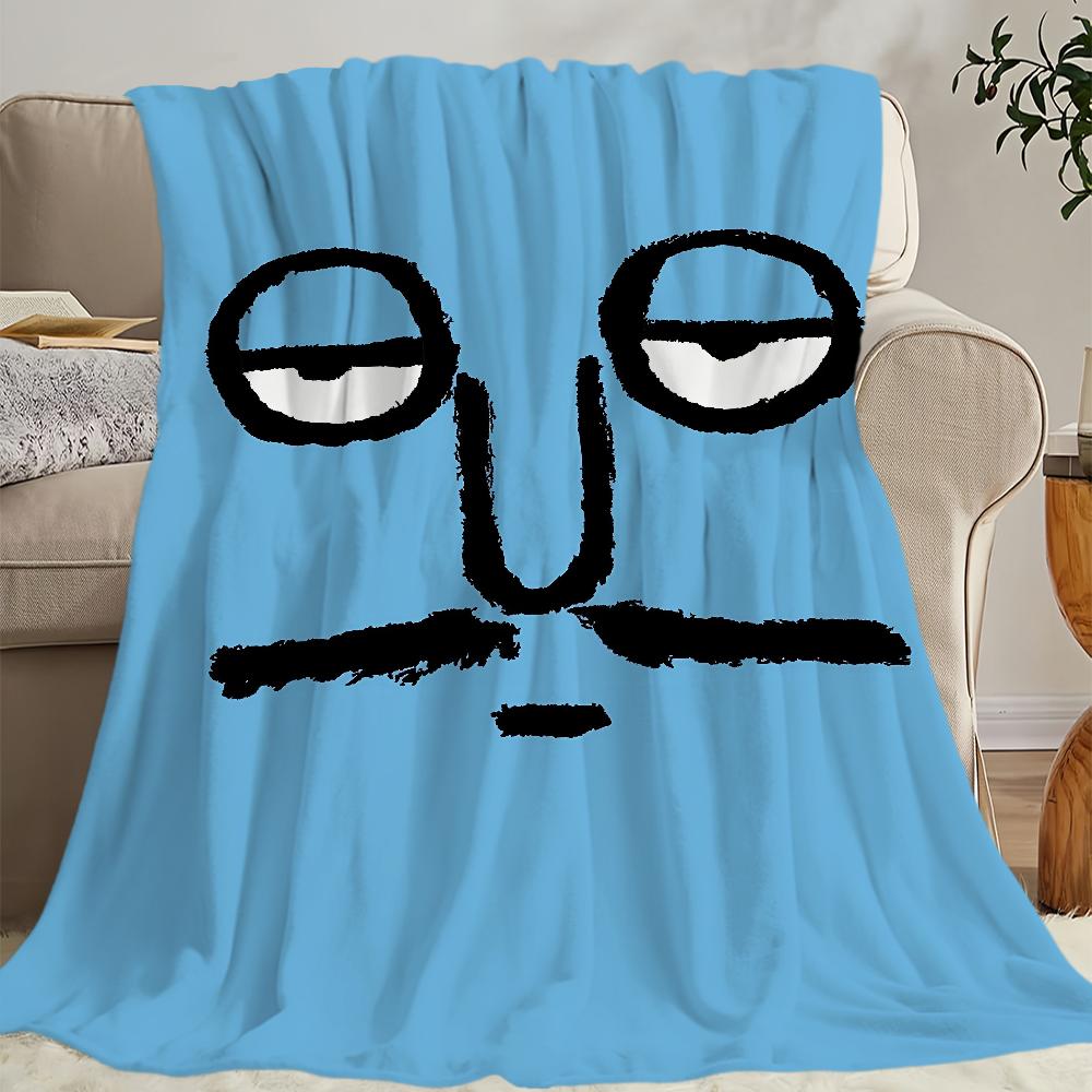 J-Jean J-Julliens Aesthetic Art Blanket Blanket for Couch Sofa Travel Home Hiking Picni Bed Beding Flannel Blanket Birthday Gift
