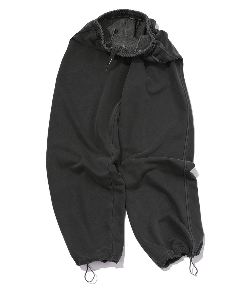 CPGN STUDIO Happy Day Pocket Pigment Sweatpants Smoke Black