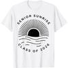 Senior Sunrise 2026 High School Zwölfte Klasse 12. Sonne T-Shirt