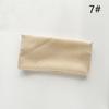 9003SASAACCWide Brim Stretch Headband Female Face Makeup Spring Net Sports Knit Soft Headband Wrap Warm Crochet Women
