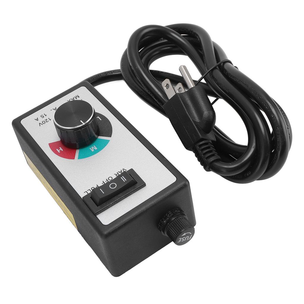 Variable AC Motor Speed Controller Versatile Electric Fan Speed Regulator for Inline Duct Exhaust