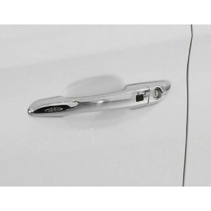 Chrome Smartkey Door Handle Side Lid Cover Trim For 2016- Hyundai Tucson