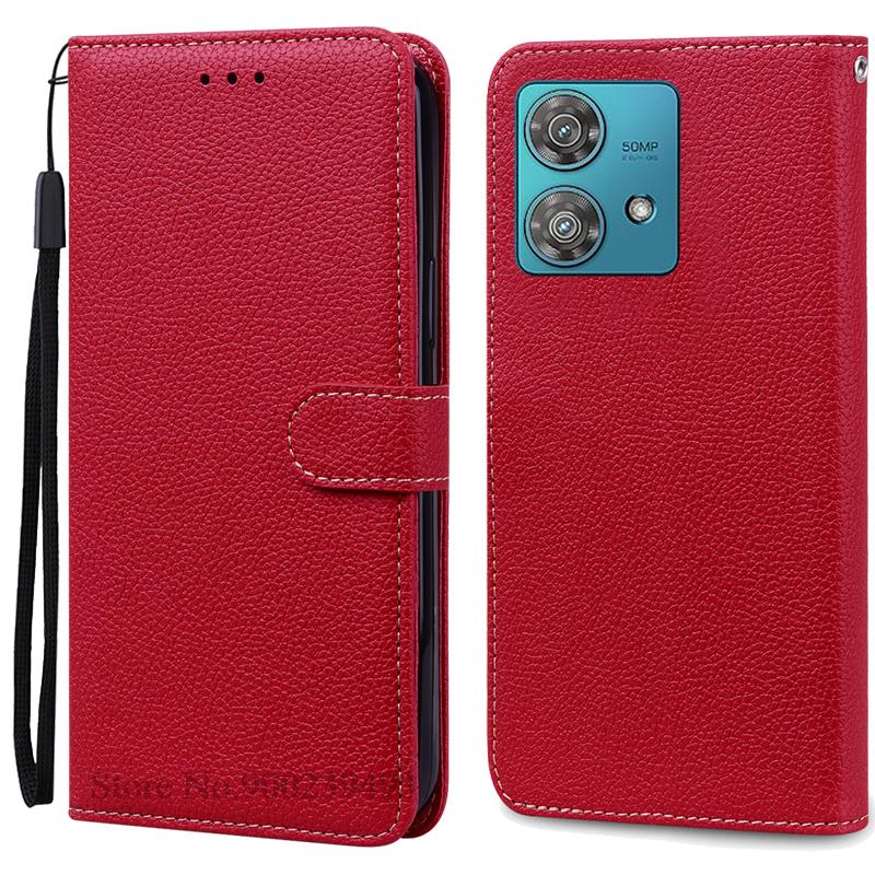 For Motorola Edge 40 Neo Case Leather Wallet Flip Case For Moto Edge 40 Neo Cover Coque Fundas For Moto Edge 40Neo Phone Case