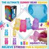 Gummy Bear Squeeze Toy Stress Relief Squeeze Toy for Adults and Teens Squeeze Toy for Relaxation and Focus Squeeze Toy Gift
