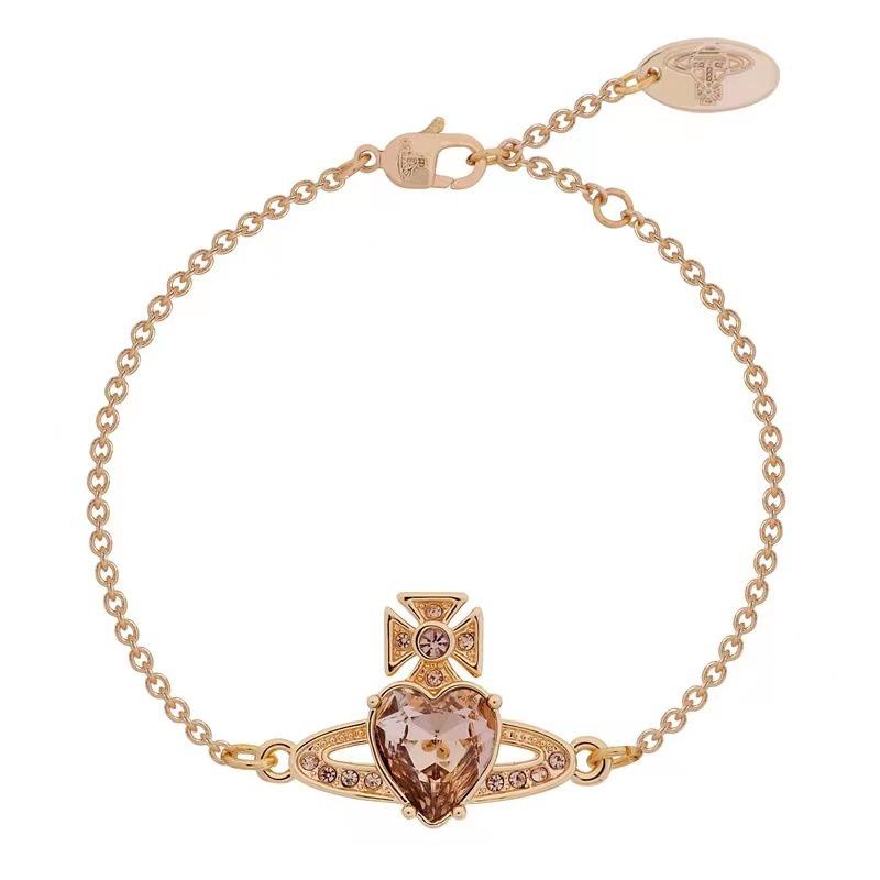 Westwood Vivienne Elegant Bracelet For Women Fashionable Versatile Minimalistic