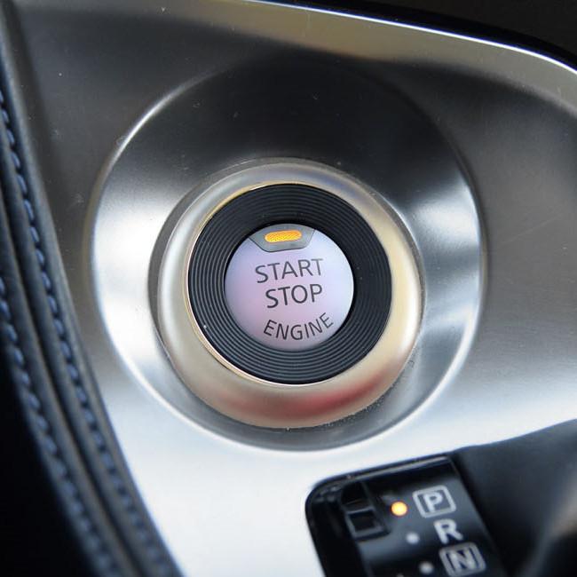 Car Engine Start Stop Decoration Ring Sticker Fit For Nissan Qashqai J11 Juke Lafesta Murano X-Trail Cima Auto