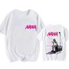 2025 Summer Nana Osaki Gothic Comic Tshirt Mens Funny Tshirt Loose Cotton Top Fashion Hiphop Y2k Tshirt Street Clothes