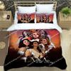 Sängerin Lana Del Rey Bettbezug Kissenbezug Bettwäsche-Set Niedliche Animation Haus Schlafsaal Zimmer Dekoration Jungen Geschenk