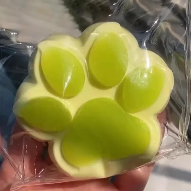 Squishy Katzenpfote Stressabbau Spielzeug - Weiches Gelee-Gefühl Quetsch-Gadget für Kinder & Erwachsene, Perfektes Anti-Angst Geschenk Quetschspielzeug