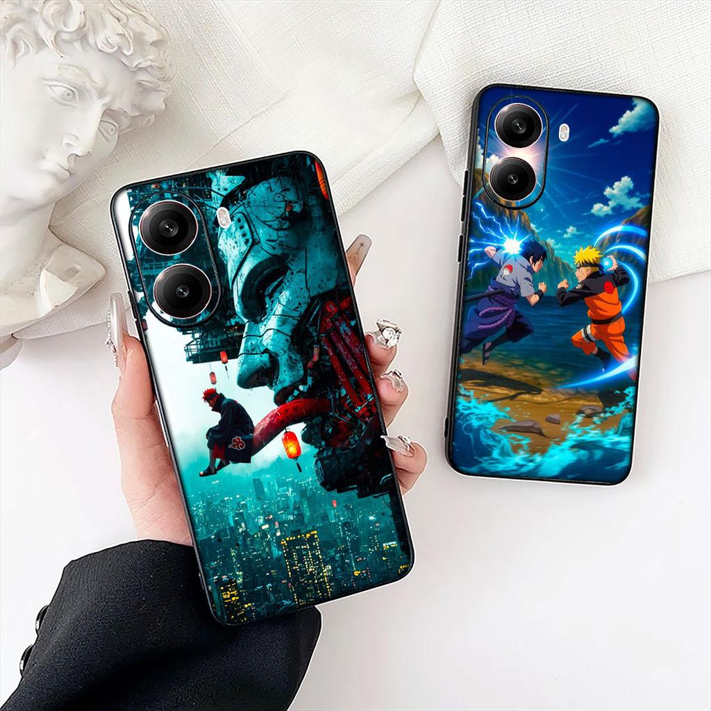 Tobi Narutos Uchiha Obito Sasuke Phone Cover for Xiaomi Poco C85 C65 C75 X7 X6 M6 M8 F7 F8 Ultra F6 Pro 4G 5G Protective Case