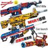 Lego-Compatible Building Block AK47 Rifle & Barrett Sniper Assembly Toy - Ideal Gift for Boys.