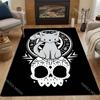 Dark Series Cat Array Print Carpet for Living Room Bedroom Bedside Floor Mat Cloakroom Sofa Area Rugs Fast Shipping