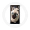 Case for Samsung Galaxy J7 2016 Black and White Siamese Cat with Blue Eyes