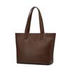 Casual Shoulder Bag Women's New Original Work and Class Commuting Soft Leather Bag Large Capacity Simple Tote Big Bag
