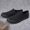 Jar jeseň Móda Pánske plátenné topánky Espadrilky Pánske ležérne nazúvacie priedušné mokasíny Pánske ploché topánky Zapatos Hombre 698
