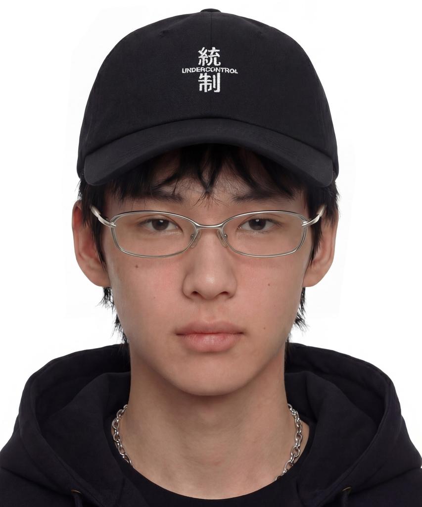 Eondeokeonteulol Cotton Logo Ball Cap Undercontrol / Authentic Black / M