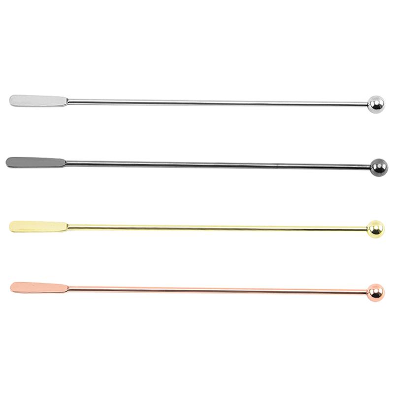 Stainless Steel Cocktail Drink Stirring Sticks Reusable Bartender Wine Stirrer