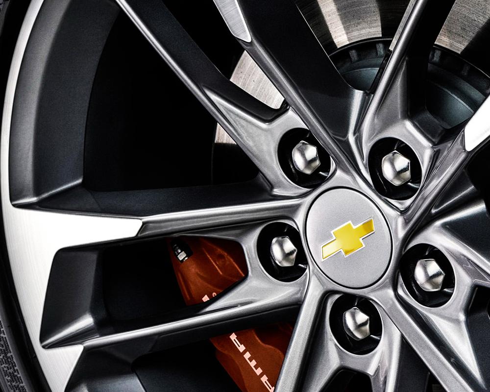 4Pcs 56/60mm Car Styling Car Wheel Hub Center Badge Caps Auto Decorative Accessories for Chevrolet Trax Malibu SS Equinox Impala QF5