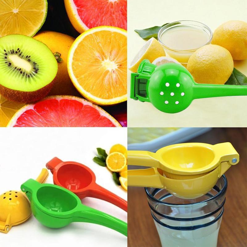Useful Lemon Squeezer Hand Press Manual Juicer Orange Lime Squeezer Aluminum Alloy Fresh Juice Tools
