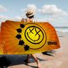 B-Blink 182 Band Beach Towel Colorful Bath Towels For Girl Microfiber Quick Dry Custom Sand Free Beach Yoga Spa Gym Pool