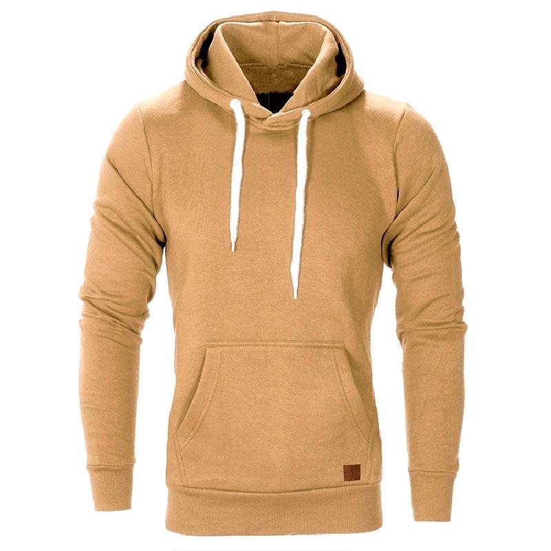 Hoodies Mens Hooded Sweatshirt Sweater Jumper Comfy Pullover Outwear Coat Tops