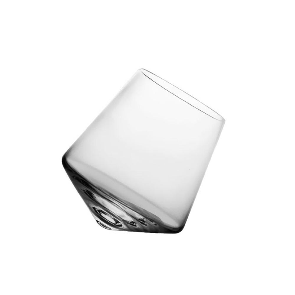 Tumbler Irregular Whiskey Wine Glass Rotating Whiskey Liquor Glasses Cognac Glasses Cup Cocktail