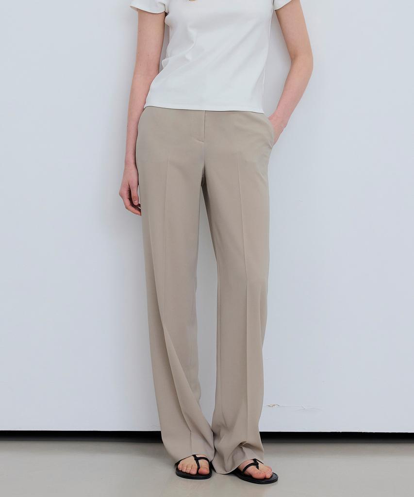 MIND BRIDGE WOMEN [On][W][Cool][Double Pleat Option] Summer Daily Wide Slacks - 3 Colors