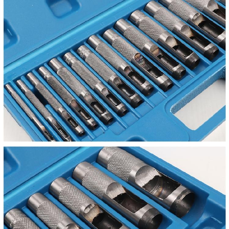 Ensemble pratique de perforateurs en cuir Perforateurs de ceinture Outil de perforation pour cuir