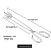 Extended Charcoal Tongs for Outdoor BBQ and Household Stove
