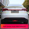 Compatible with Tesla Y/3 Tail Light Assembly, Saber-Style LED Running Lights & Flowing Turn Signals.