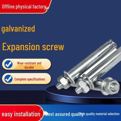 GB22795 Hot-Dip Galvanized Elongated Iron Expansion Bolt
