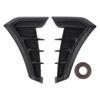 1 Pair Side Vent Trim Sporty Look Enhanced Performance Side Mudguard Air Wing Vent Trim Sticker for