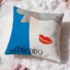 Brand Logo s-Shiseido Cushion Cover Premium Comfort Reversible Pillow Cove -Two In One Design for Any Room & Car Interior