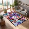 GTA Crystal Velvet Rug, Soft Anti‑Slip Crystal Velvet Carpet for Living Room Bedroom Home Decor