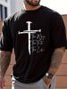 Men039;s Christian Faith Graphic T-ShirtThe Way The Truth The Life Cross Design Unisex T-Shirt