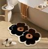 Special-shaped Small Fresh Soft Diatom Mud Mat Bathroom Bathroom Foot Mat Absorbent Non-slip Quick Dry Door Mat