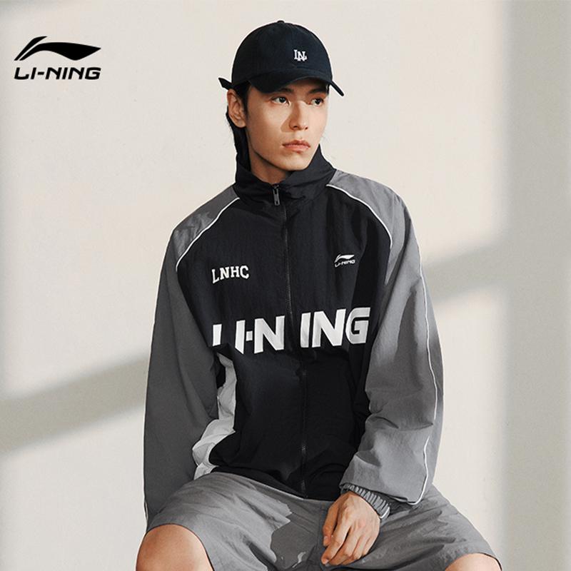 Li Ning Sports Life Collection Jacket Unisex Black AJDT741-1