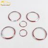 Discovery Sport 16 Speaker Cover Bright Ring Decorative Frame - Electroplated Speaker Box Patch.