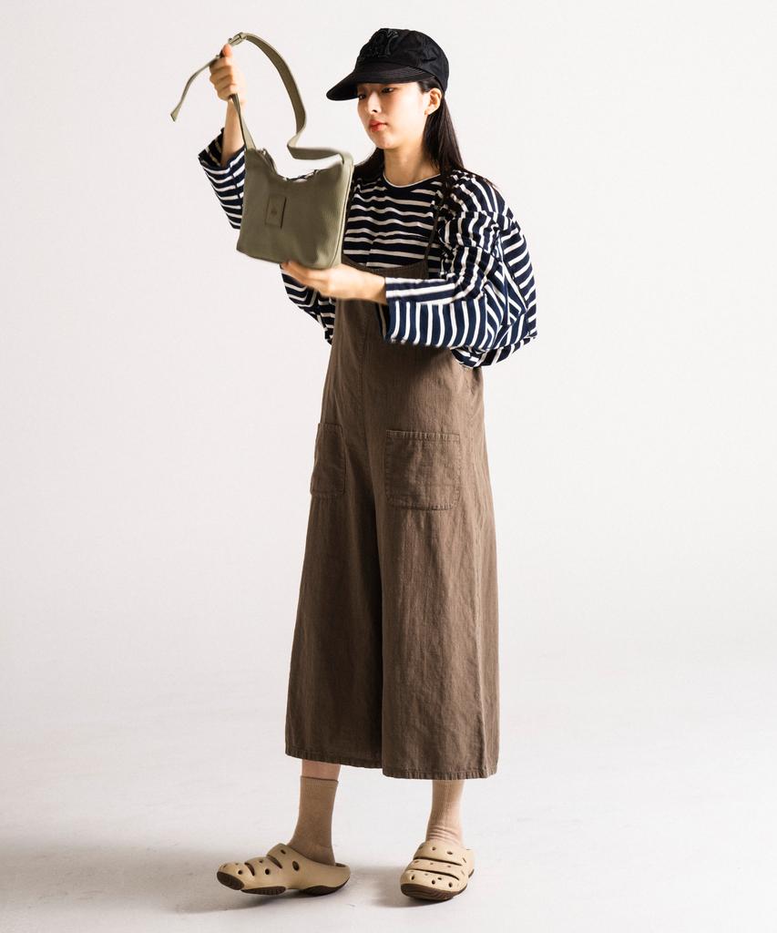 Lemine Mini Shoulder Hobo Bag - Dust Green